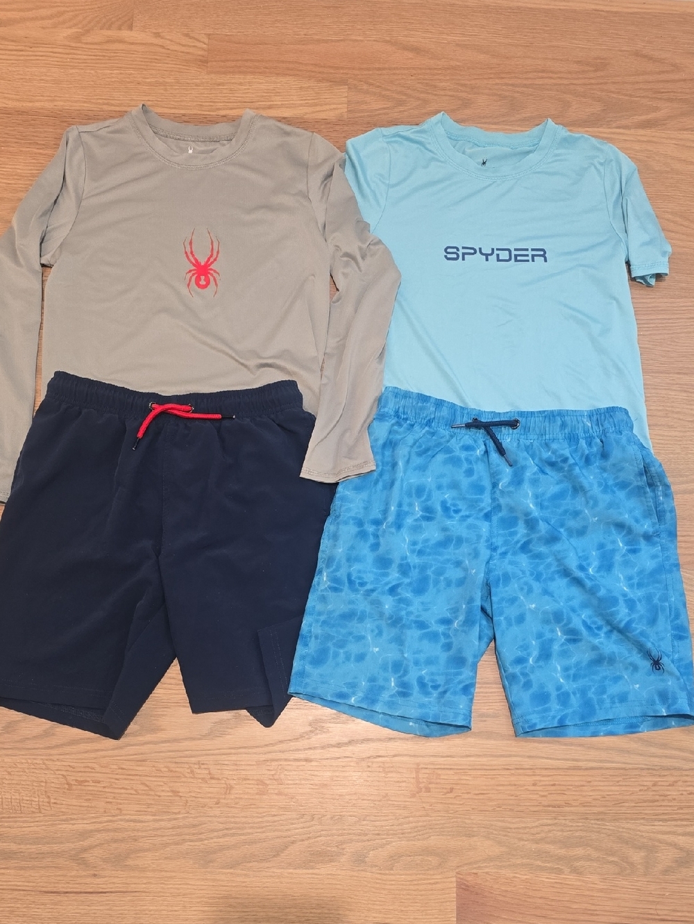 Spyder Swim Trunks & Rashguard Bundle